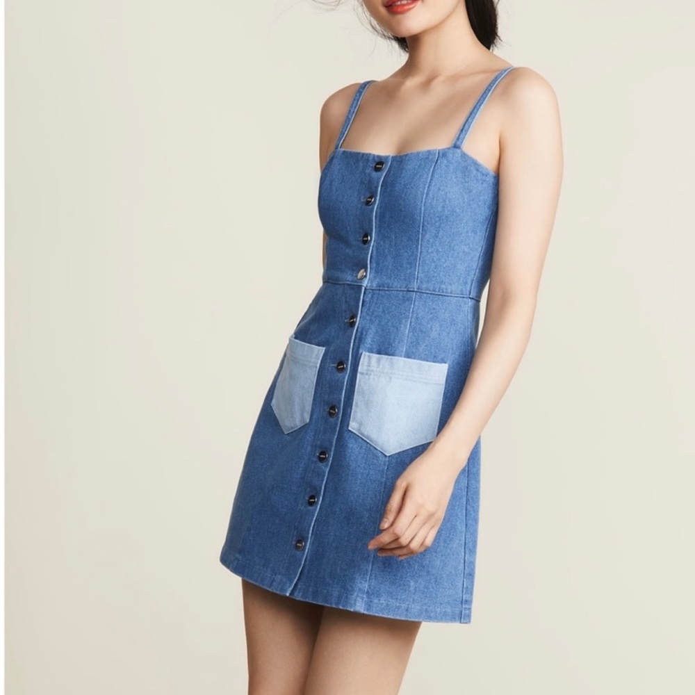 Capulet denim dress Sz L